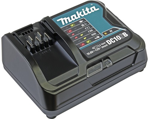 Makita HP333DSAX1 12V accu-slagboormachine inclusief 2 accu's, lader en draagtas met boor-/bitset