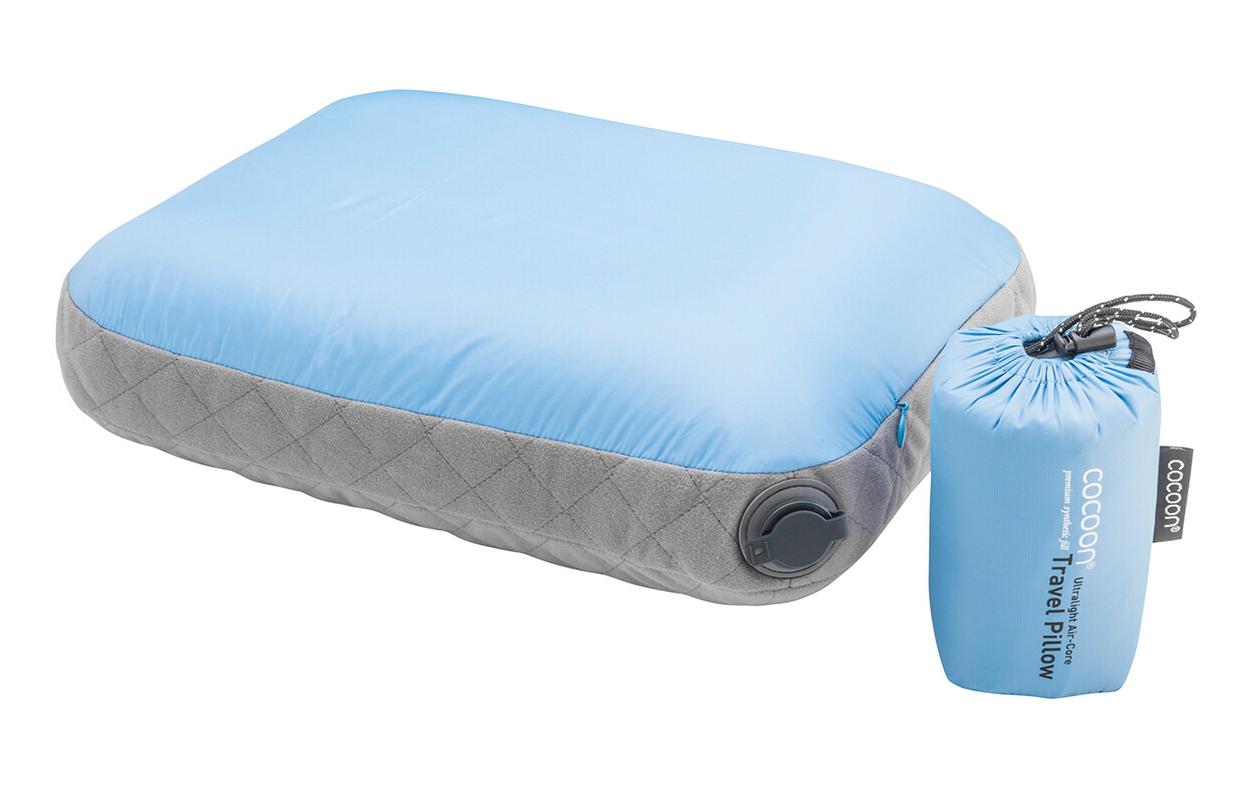 Reisekissen Air-Core Pillow Ultralight, Blau, 35 cm x 45 cmReisekissen