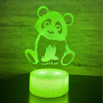 Powerpal 3D Nattlampe Panda