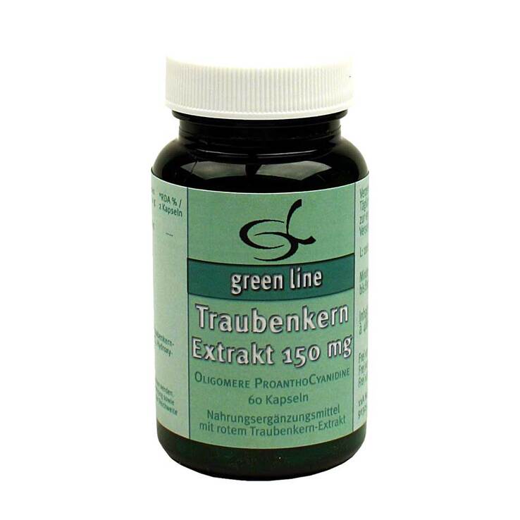 Traubenkernextrakt 150 mg Kapseln, 60 St