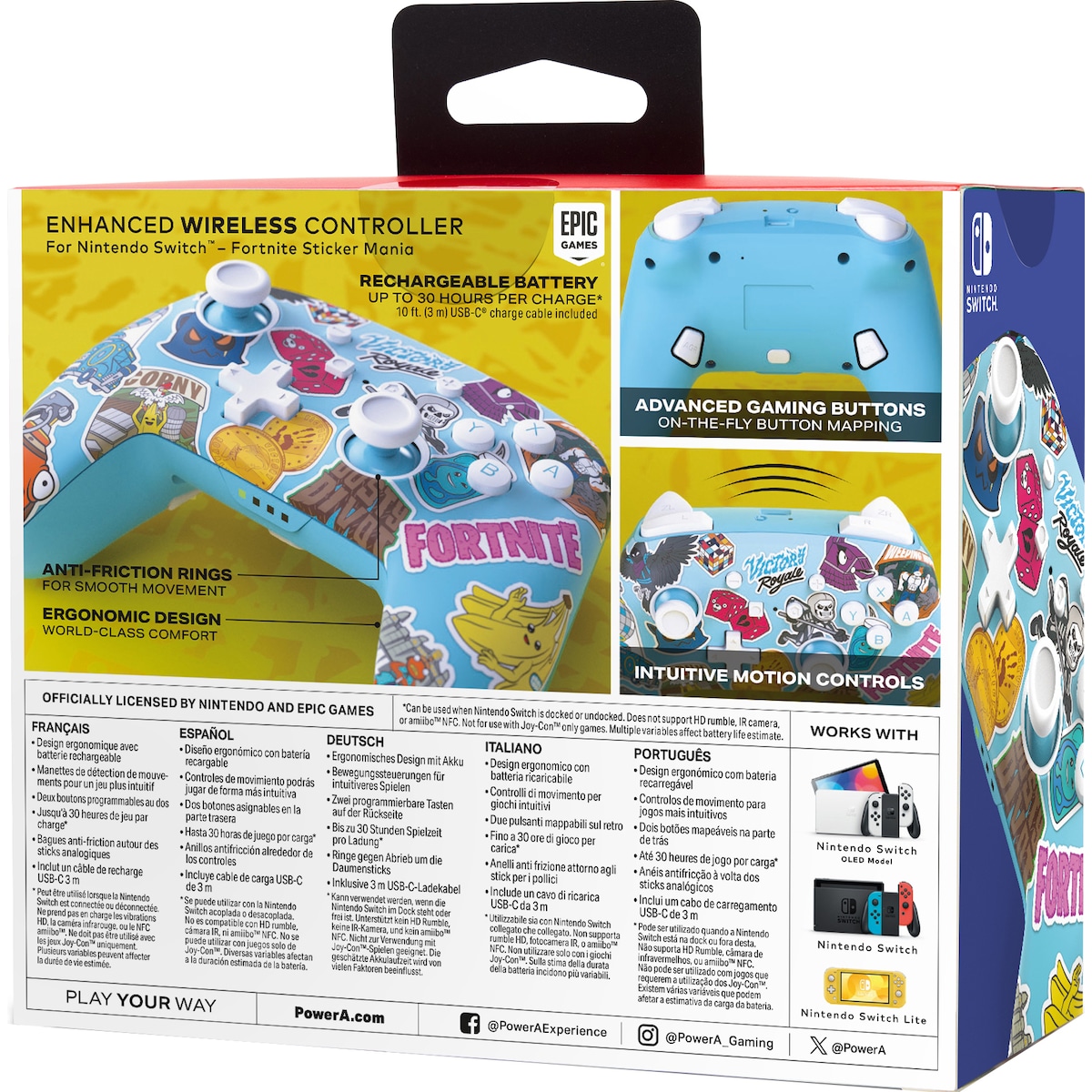 PowerA Switch Wireless kontroller