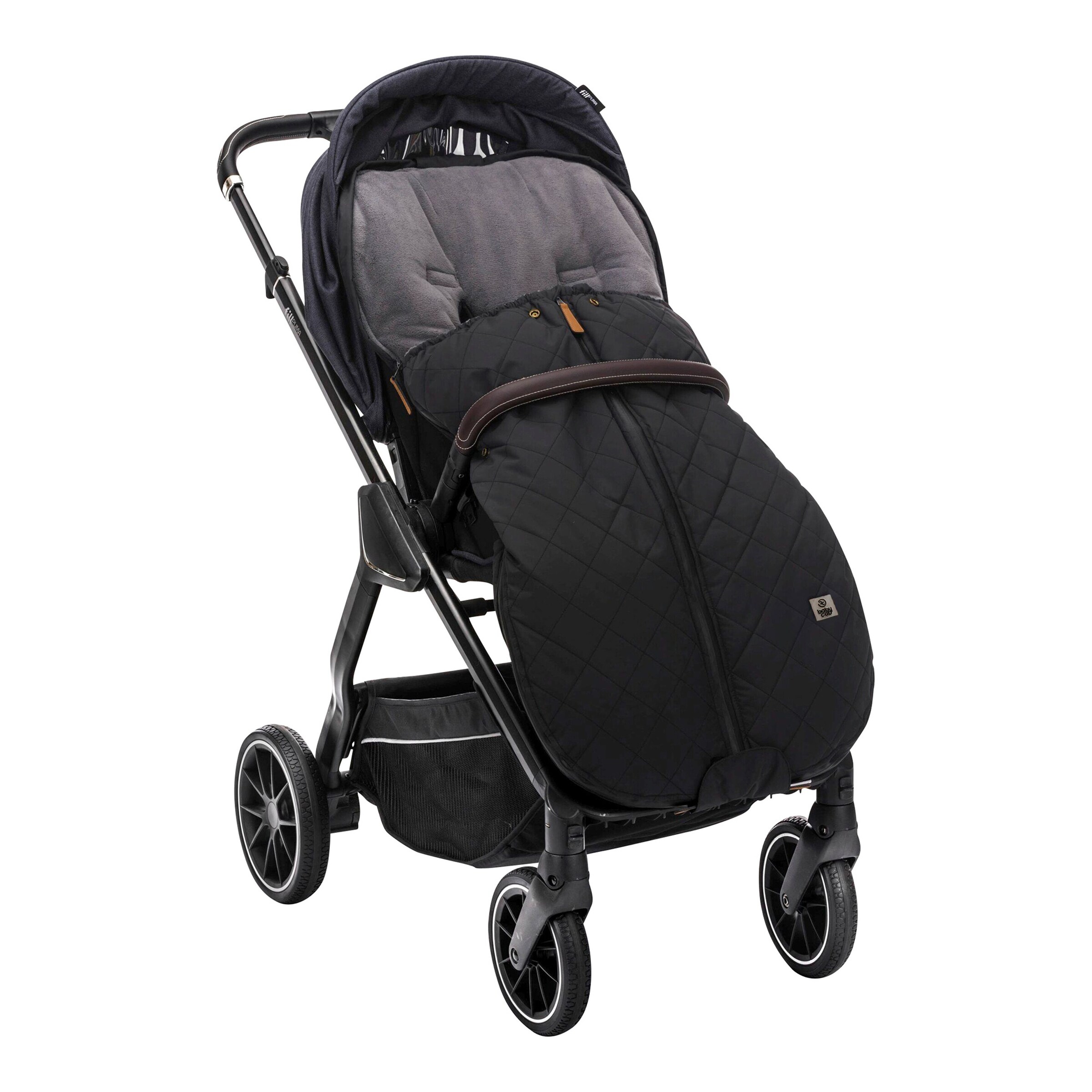 babycab Winterfußsack Mala schwarz