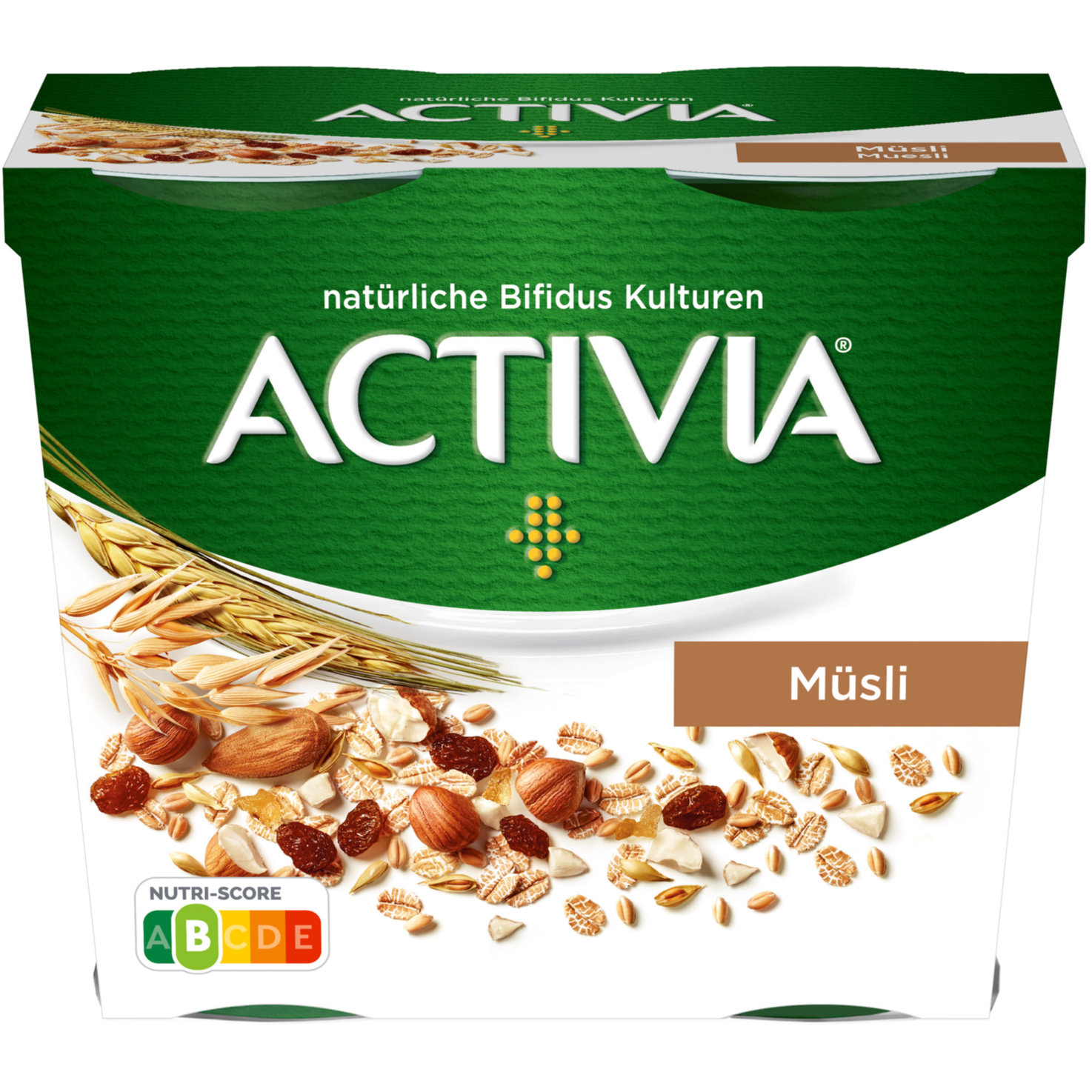 Danone Activia Joghurt Müsli 4x115g