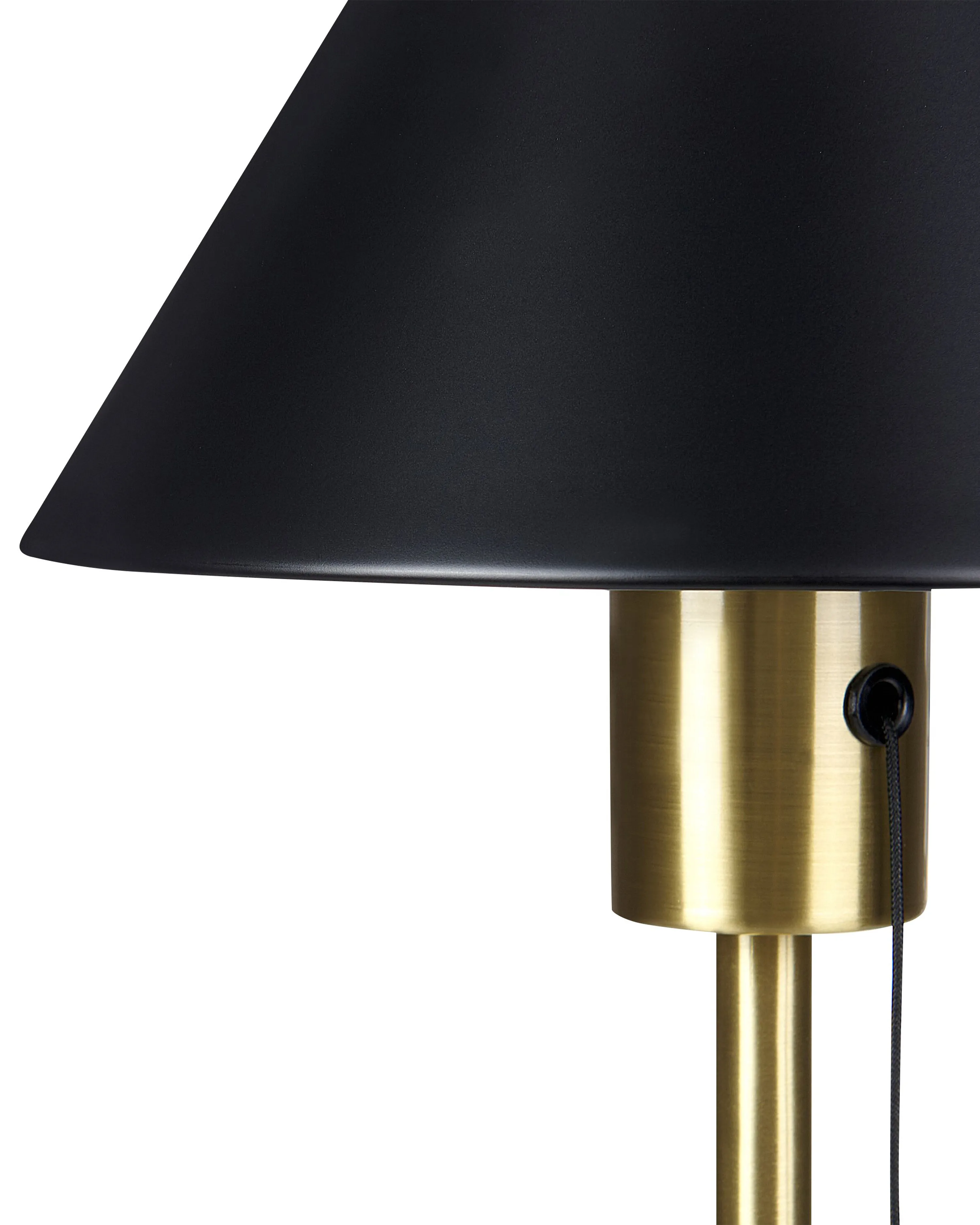 Tafellamp CAPARO Metaal Zwart/goud