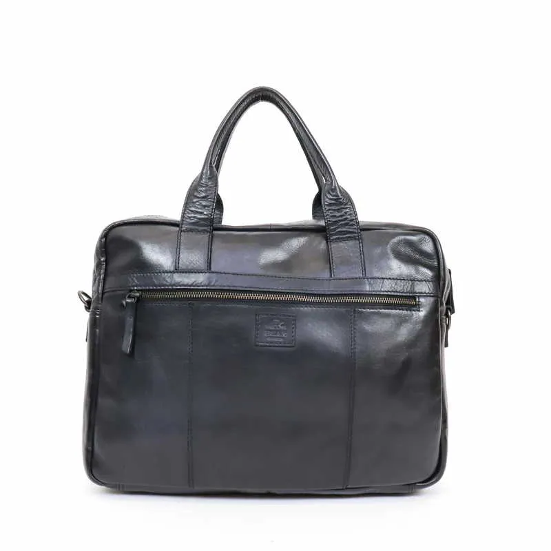BEAR DESIGN Business- / Laptoptaschen Schwarz Leder