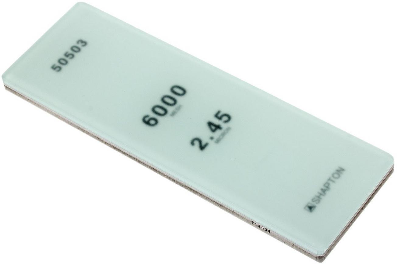 Shapton Glass Stone HR korrel 6000 fine 2.45 micron slijpsteen, 50503