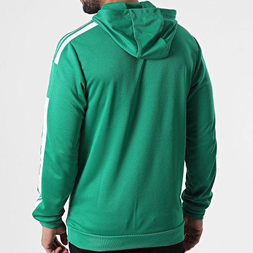 Sweat Capuche A Bandes SQ21 GP6437 Vert