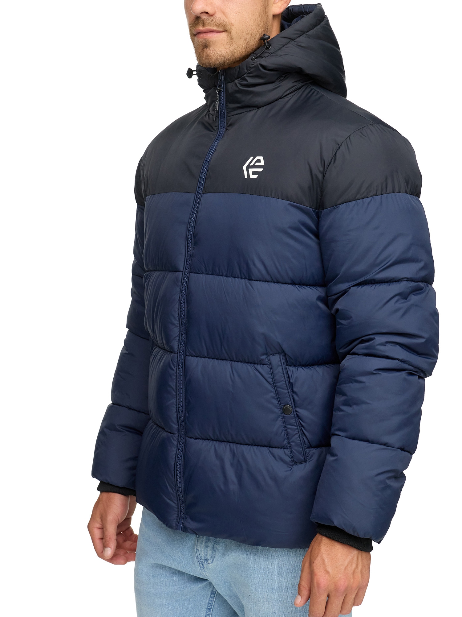 Indicode Steppjacke »INAlanin« mit Kapuze