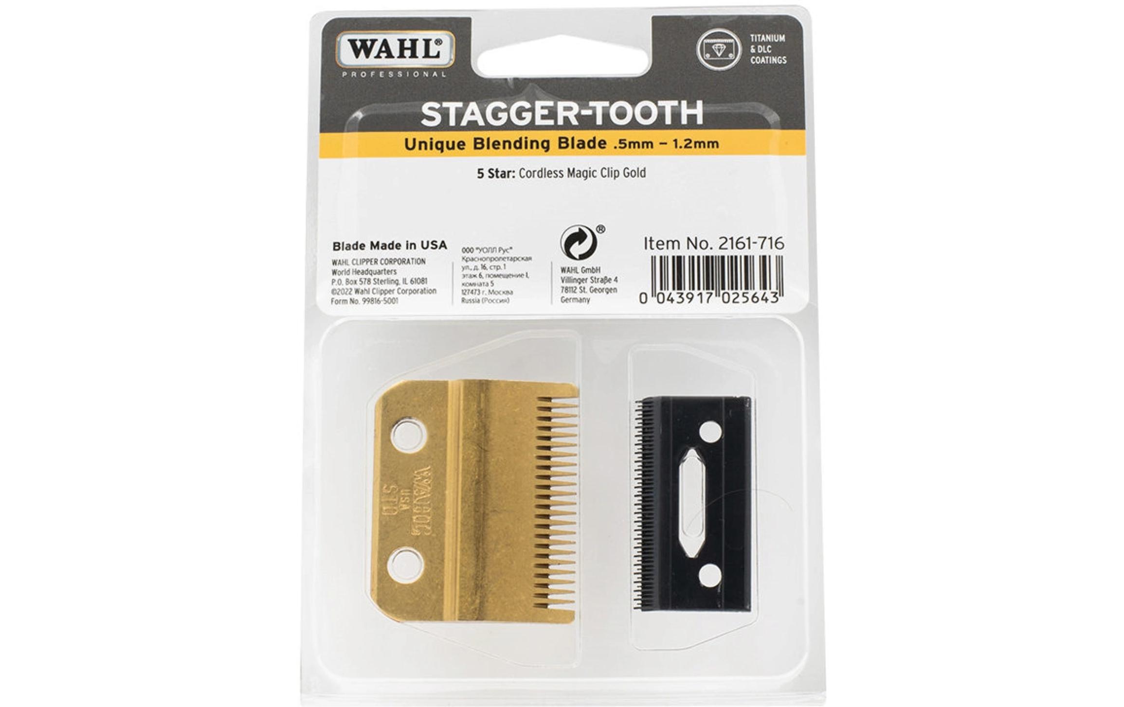Schneidsatz Gold Staggertooth Blade Set 0.5 - 1.2 mmErsatzschneidsatz