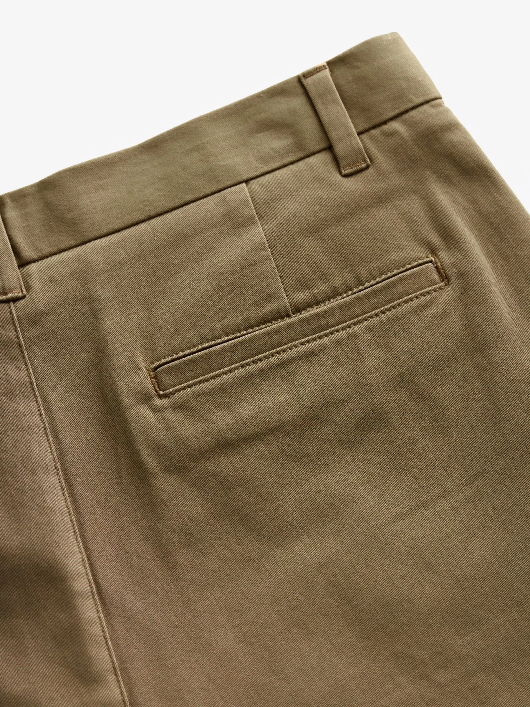 Lichtbruin - Straight fit - Stretchy chino