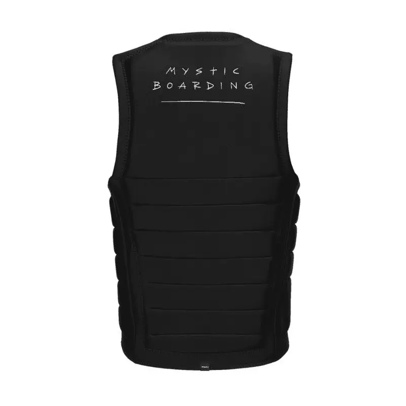 Gilet impact MYSTIC Mayhem Frontzip Wake Black