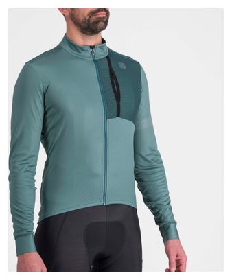 Maillot Manches Longues Sportful Supergiara Thermal Vert