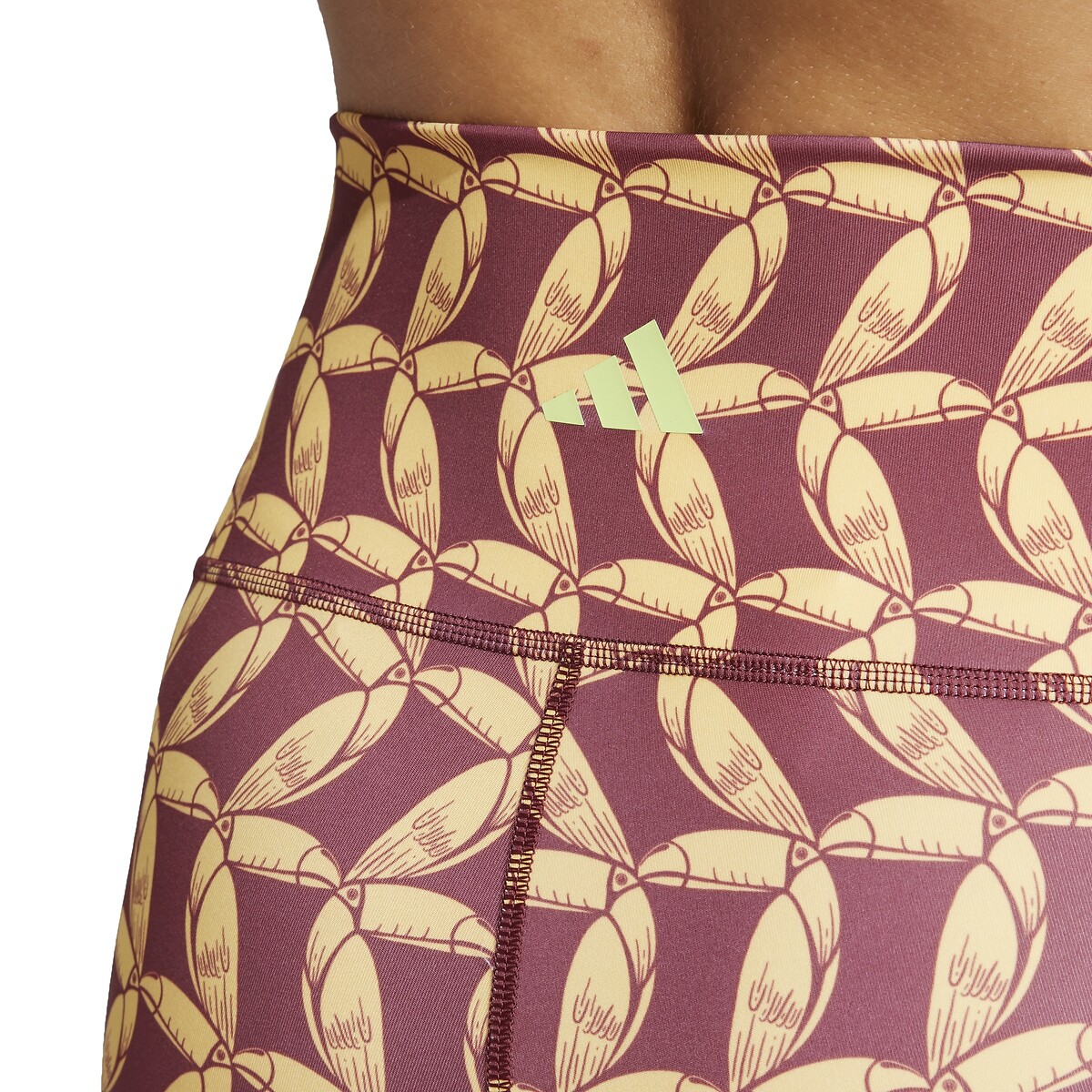 Calça legging longa estampada adidas Performance FARM RIO