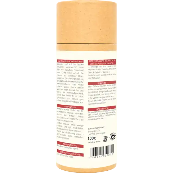 Trockenshampoo Granatapfel
