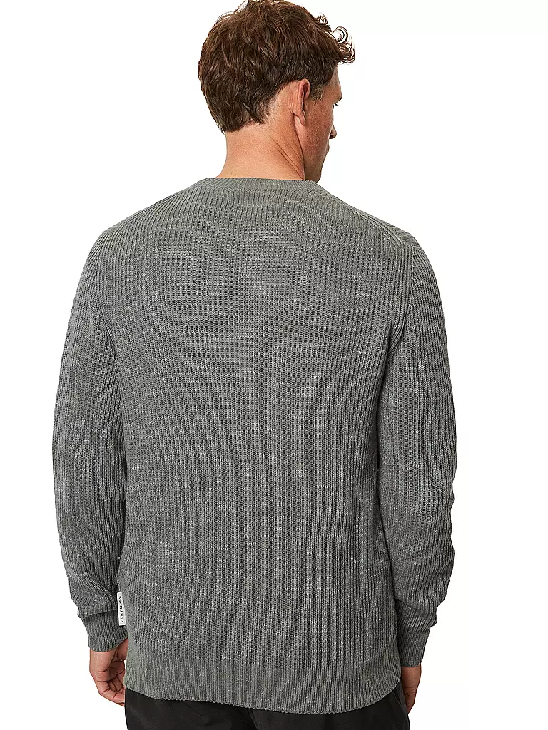 MARC O'POLO Pullover grau