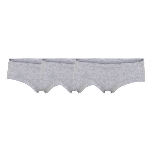 JBS 3-pak Hipster Trusser, Light Grey Melange, L
