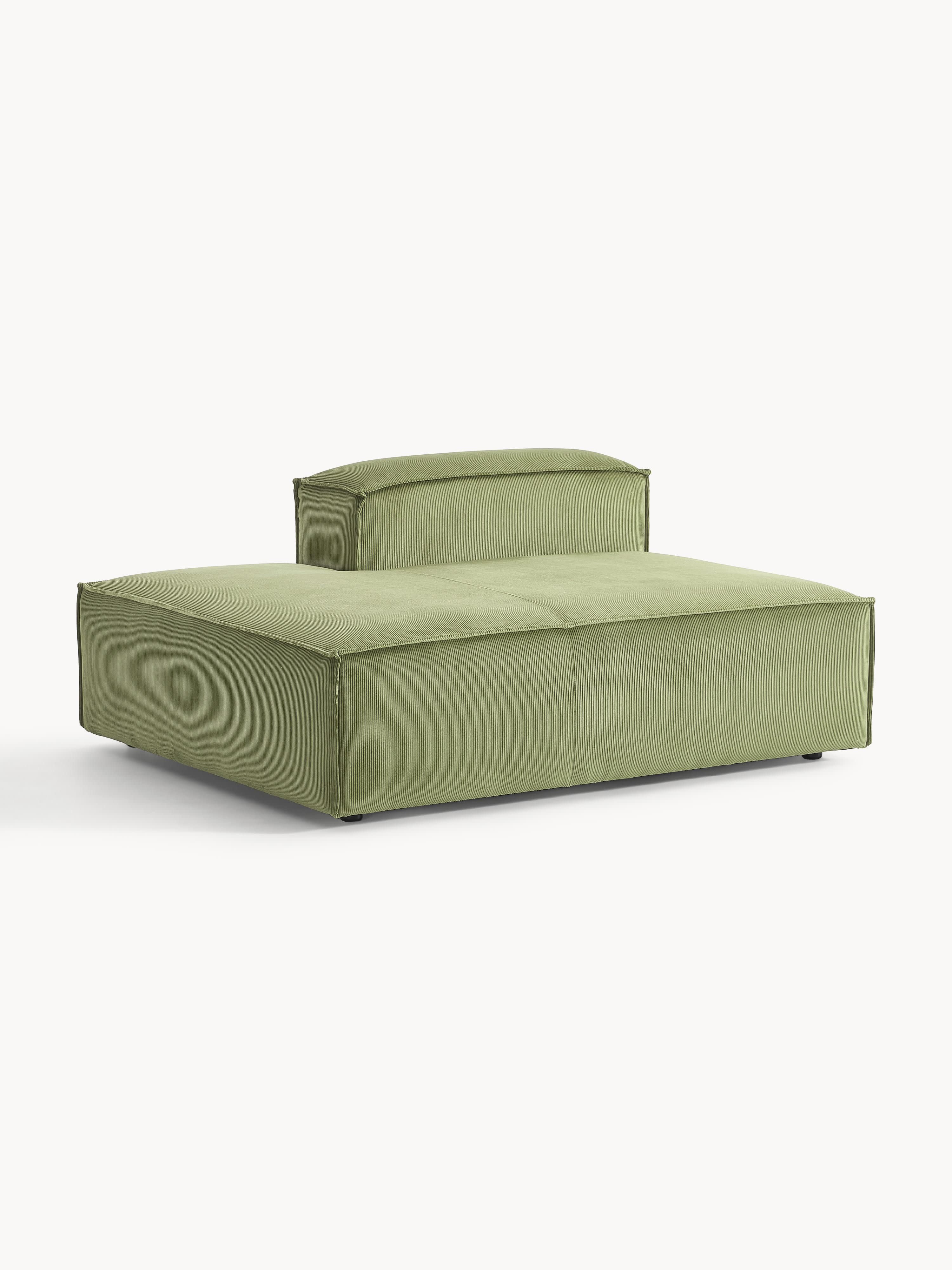 Chaise longue module Lennon van corduroy