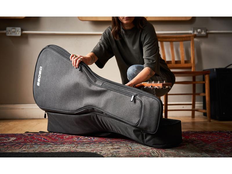 BOSS CB-AG10 für Westerngitarre Hochwertiger Gigbag für akustische Gitarren