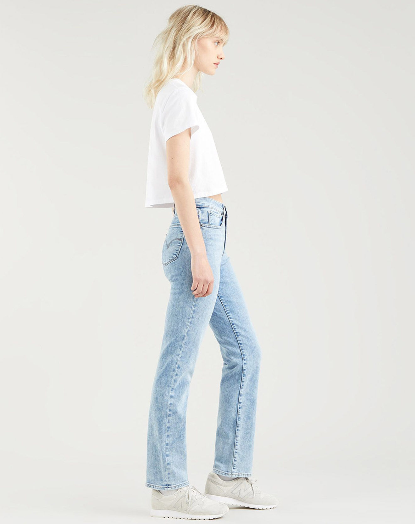 Levi's® Jean high rise straight 724 Spill T bleu clair