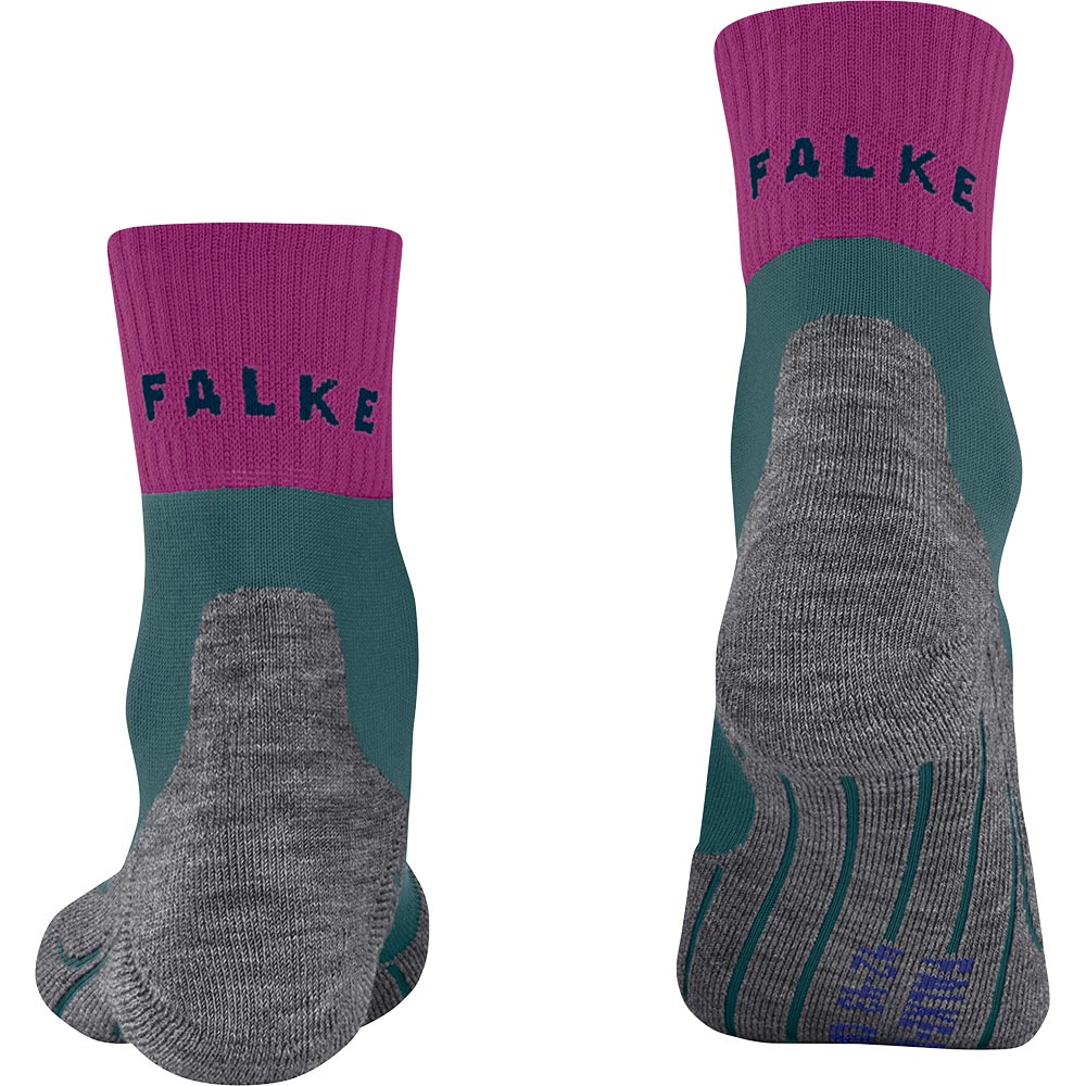 Falke TK2 Explore Cool Short Socken Damen peacock
