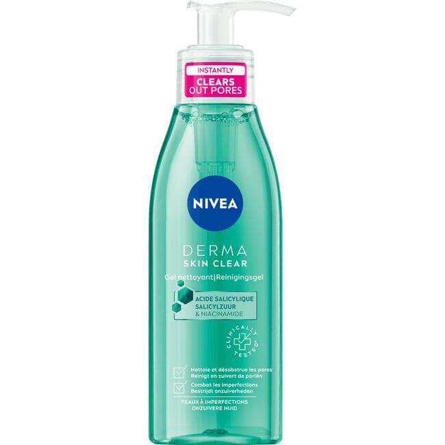 NIVEA Derma Skin Clear Wash Gel 150 ML