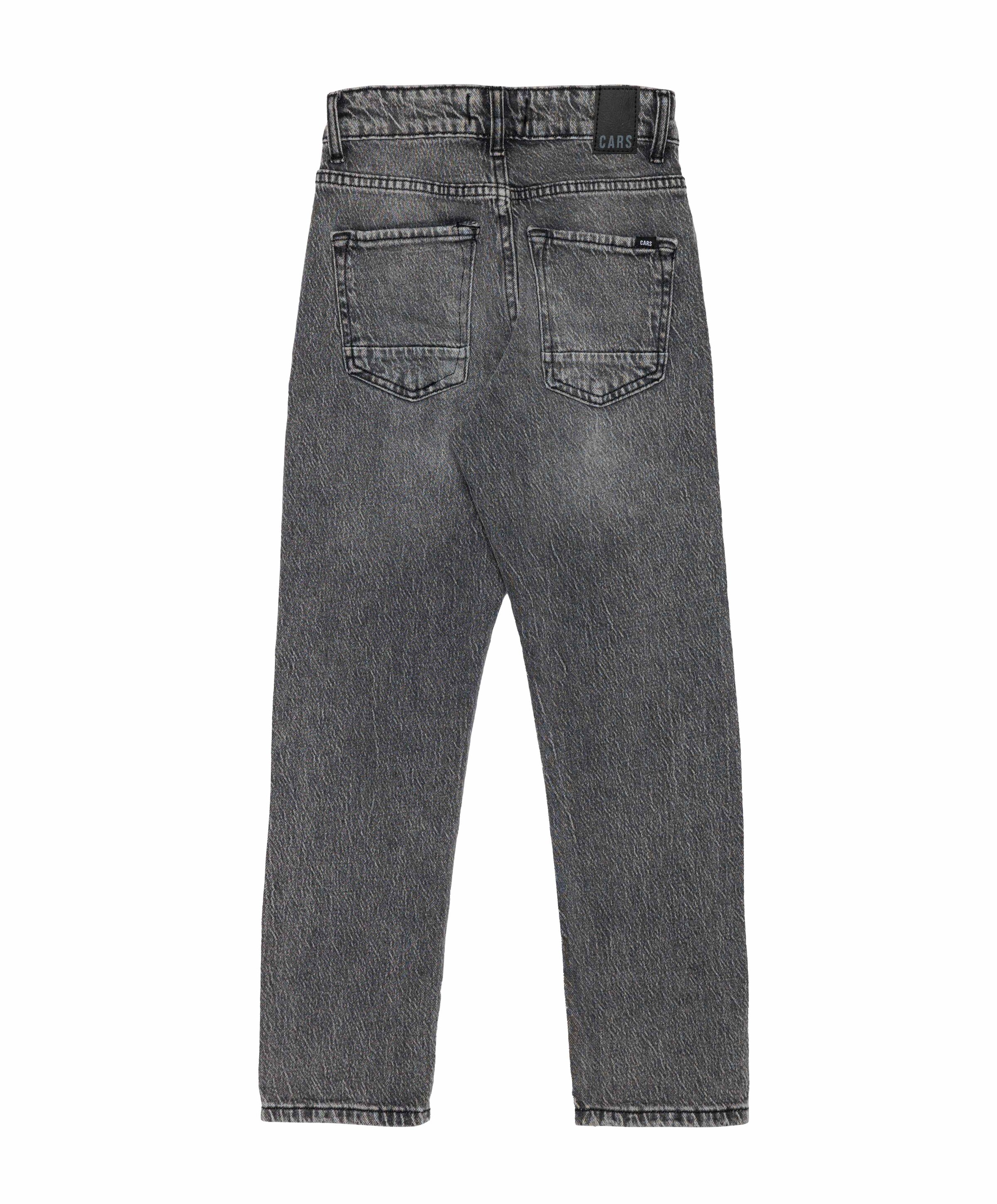 Cars Jeans Kids GUARD Den.Stone Used jongens jeans zwart