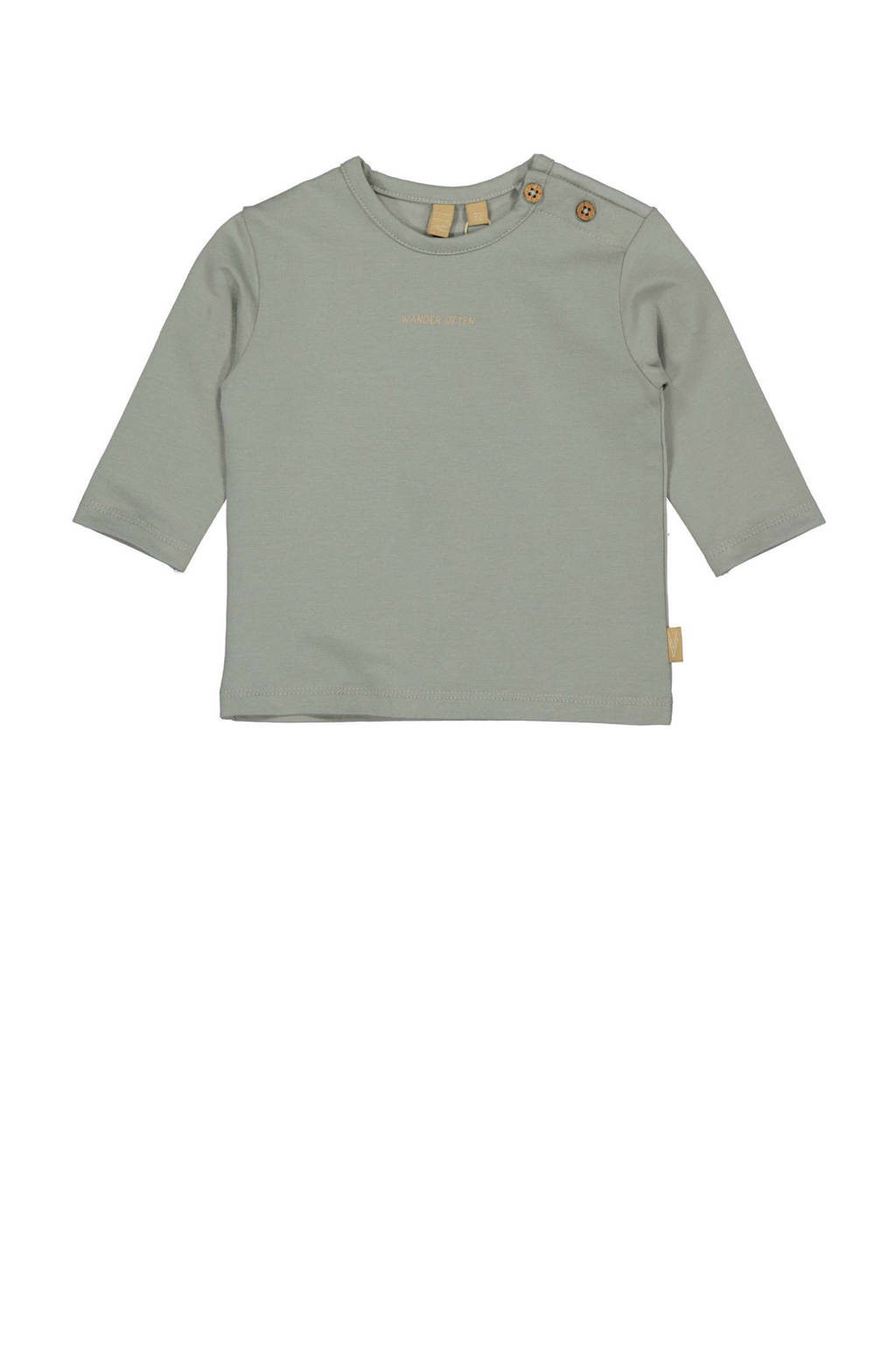 baby longsleeve JAAP grijsgroen