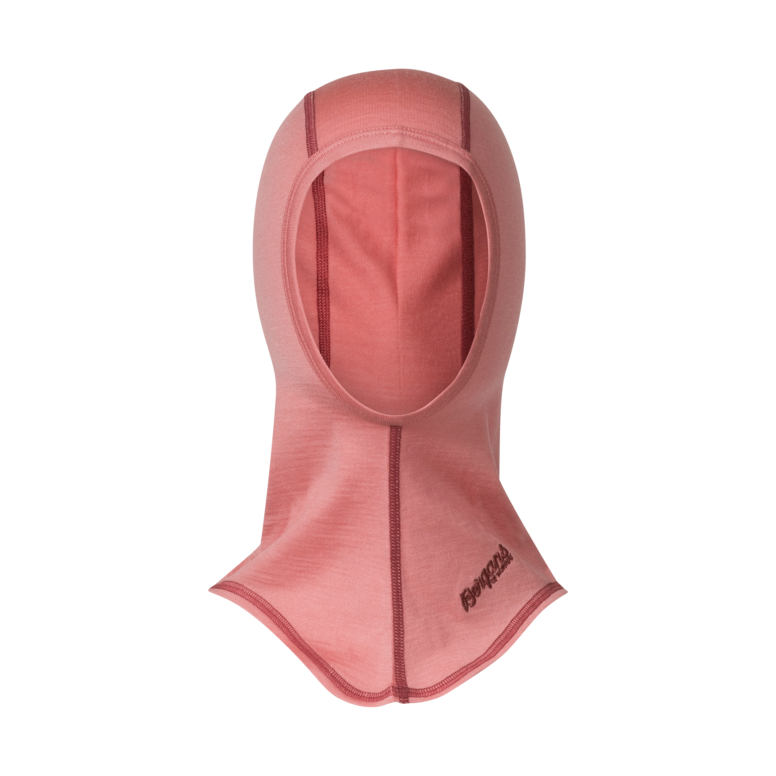 Bergans Wool Junior Balaclava Light Creamy Rouge