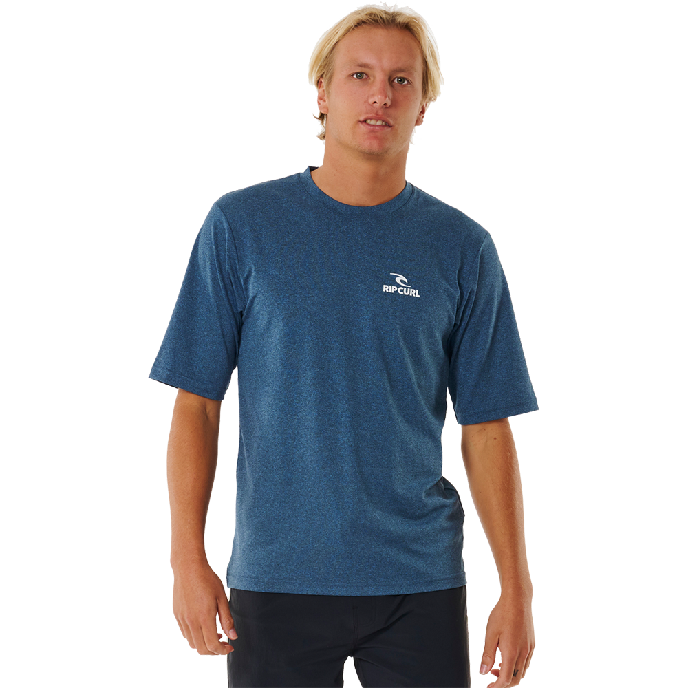 Rip Curl Stack UPF UV-Shirt Herren navy marle
