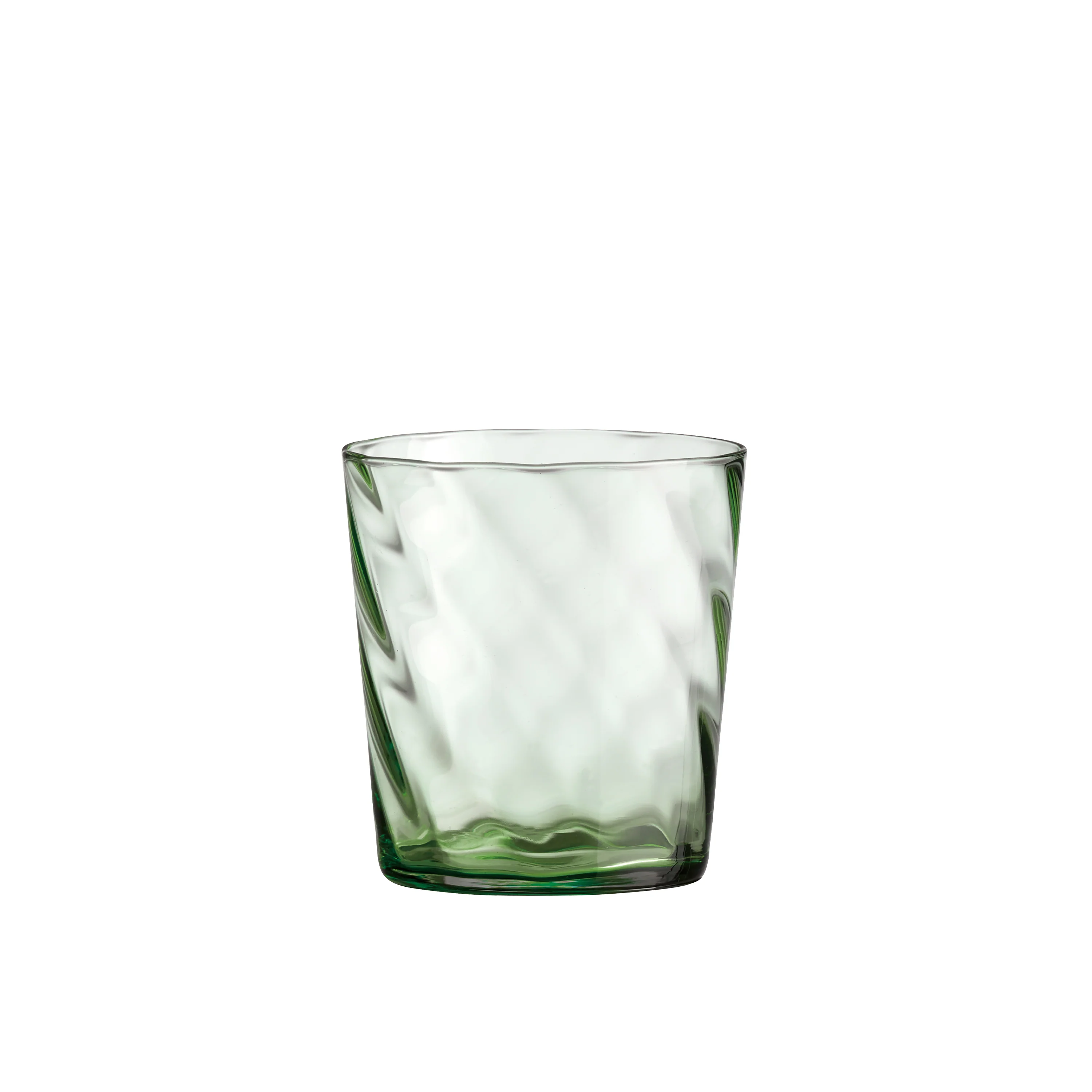 RAW  Unique Optic Low Water glas, grøn - 30 cl.
