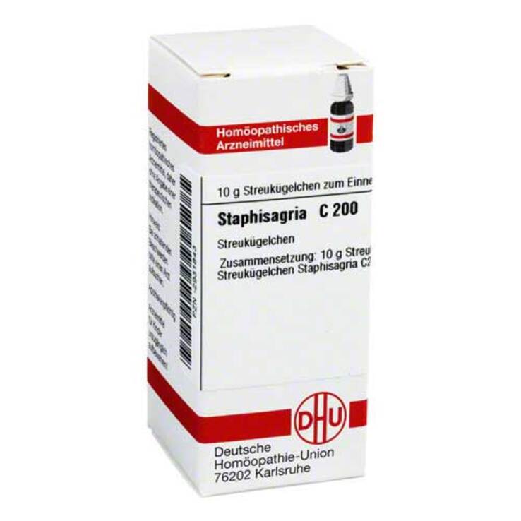 DHU Staphisagria C 200 Globuli, 10 g