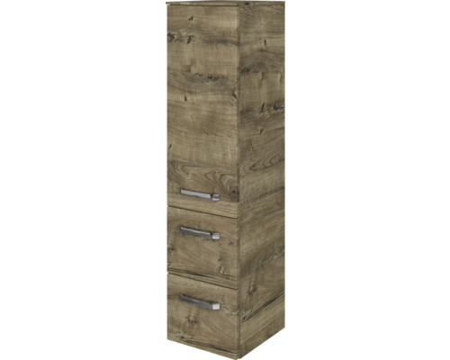 Jungborn halfhoge kast VENTITRE BxHxD 30 x 121 cm x 33 cm Frontkleur eiken ribbeck houtdecor