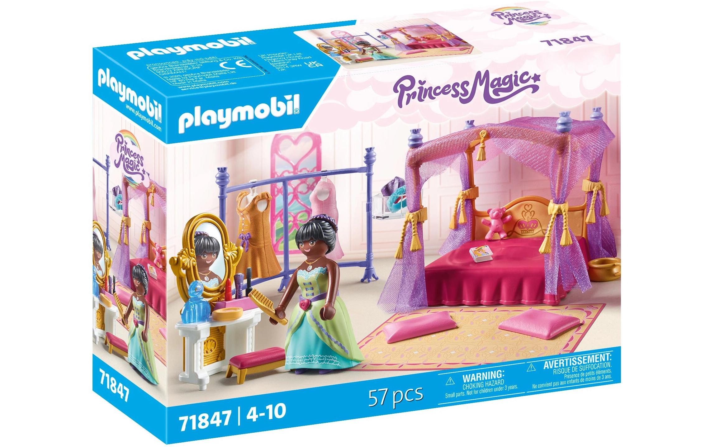 Princess Magic Prinzessinnen-Schlafzimmer mit Ankleide 71847Spielfiguren-Set