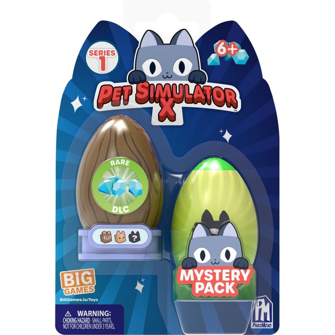 Pet Simulator - 2er Pack Minifiguren - Serie 1 - 1 Stück