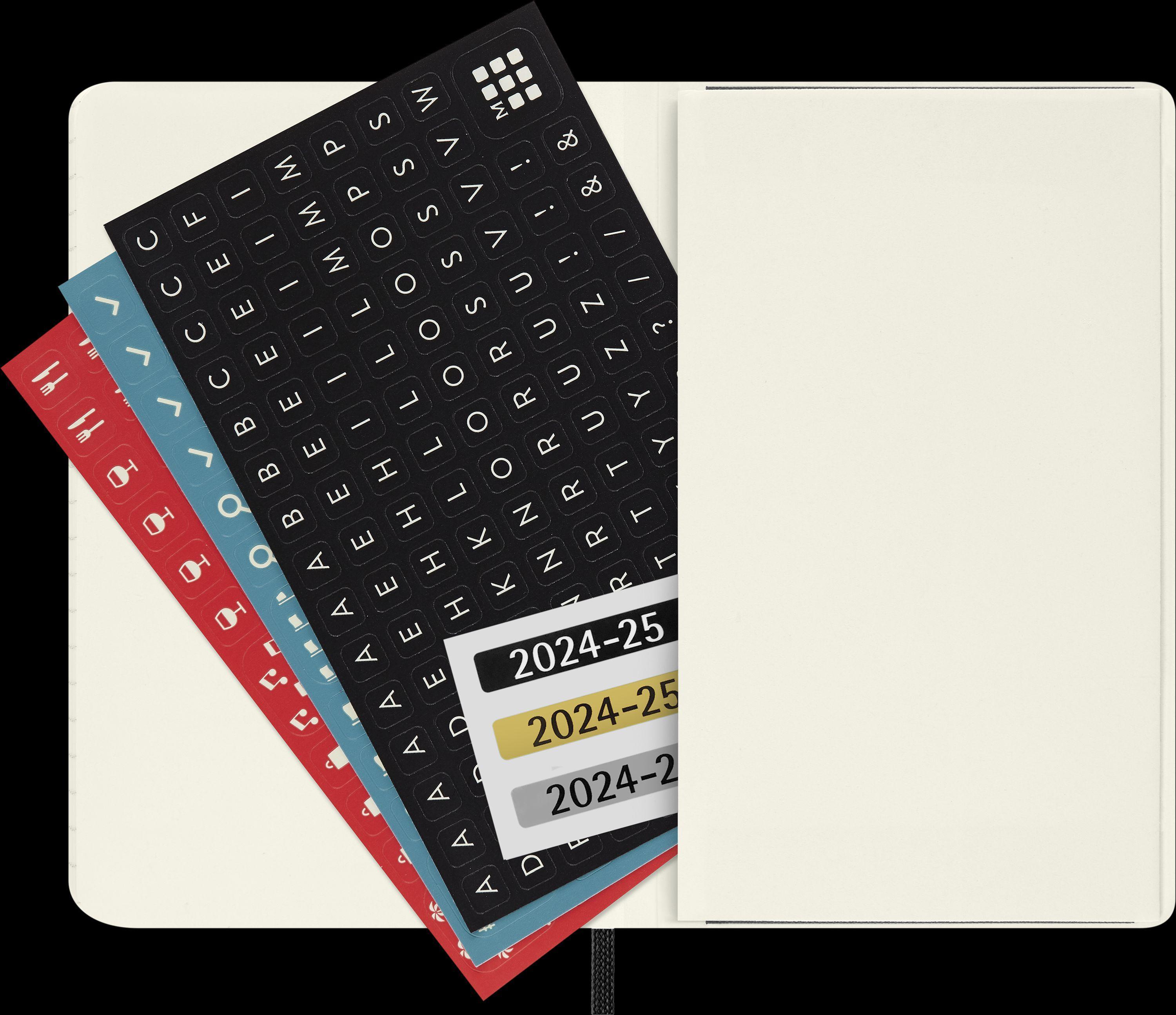 Moleskine 18 Monate Wochenkalender 2024/2025, P/A6