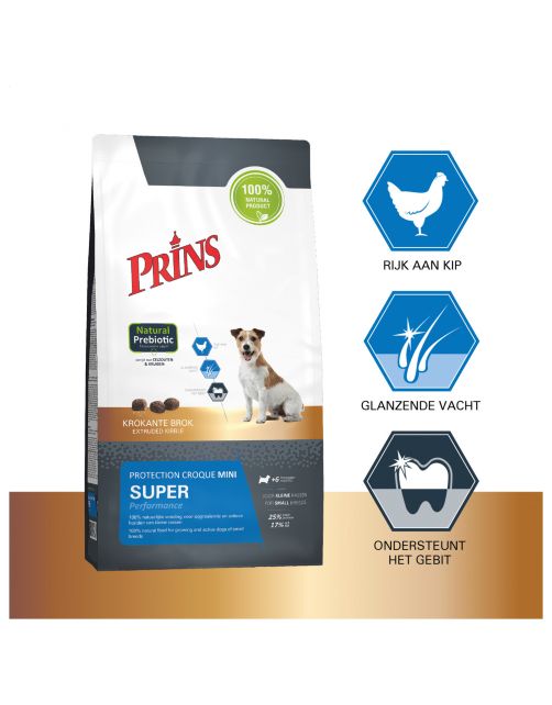 Prins Protection Croque Mini Super Performance - Hondenvoer - 2 kg