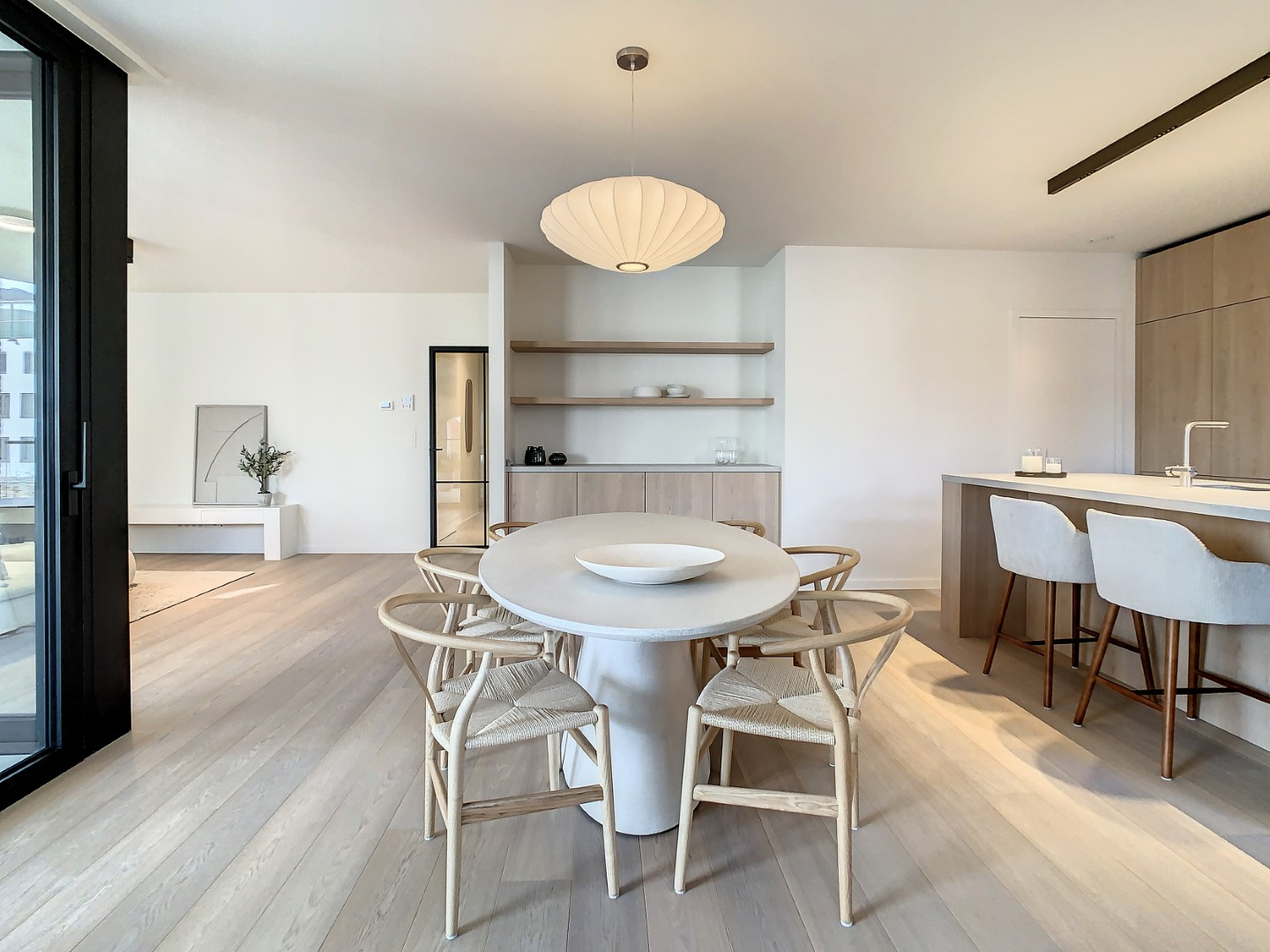 Bogard beton tafel ovaal | White Bogard Ovale beton tafel | White 260 cm