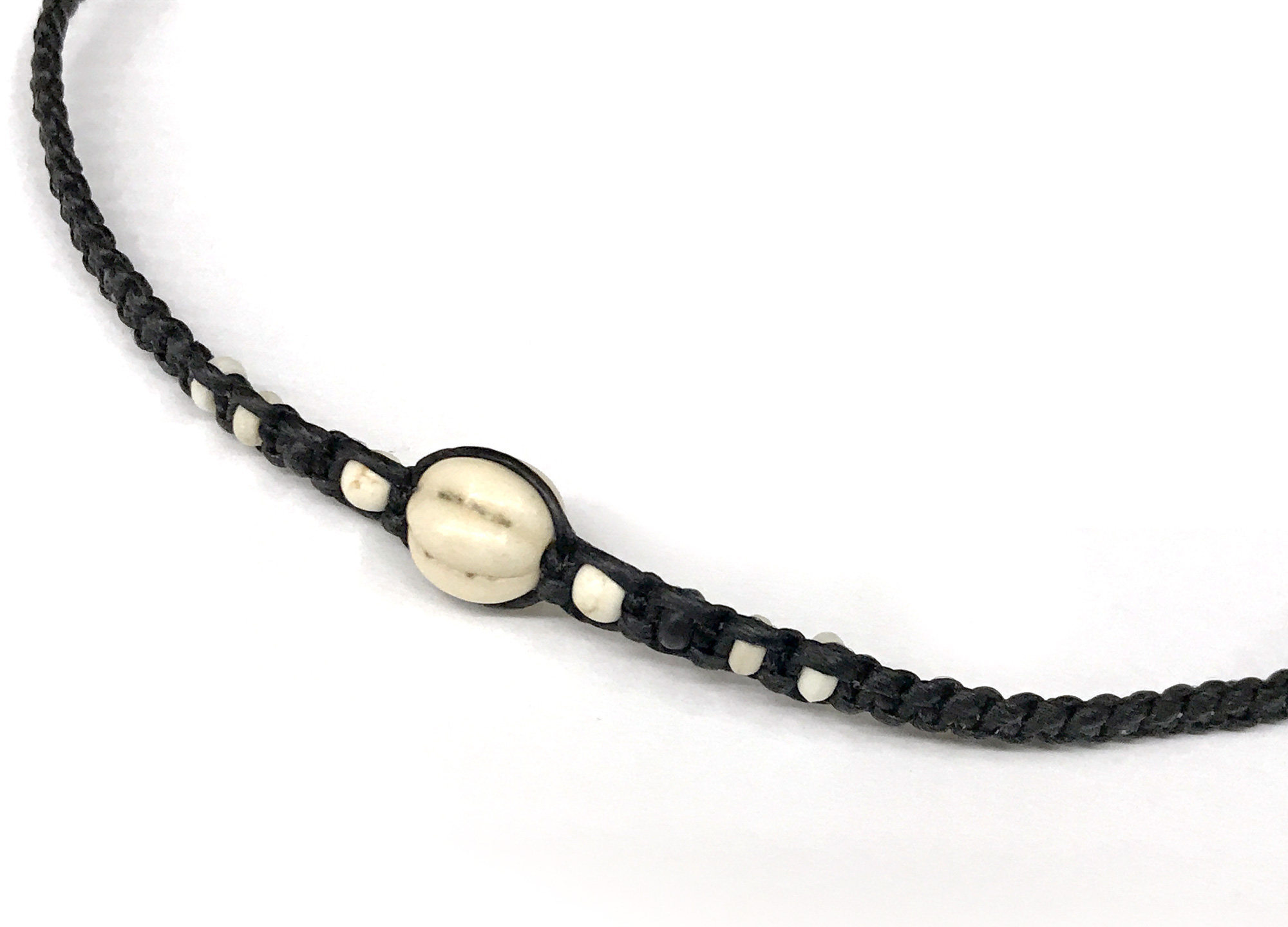 Armband 'Pumpkin', schwarz, weiß, L 18 cm günstig bestellen