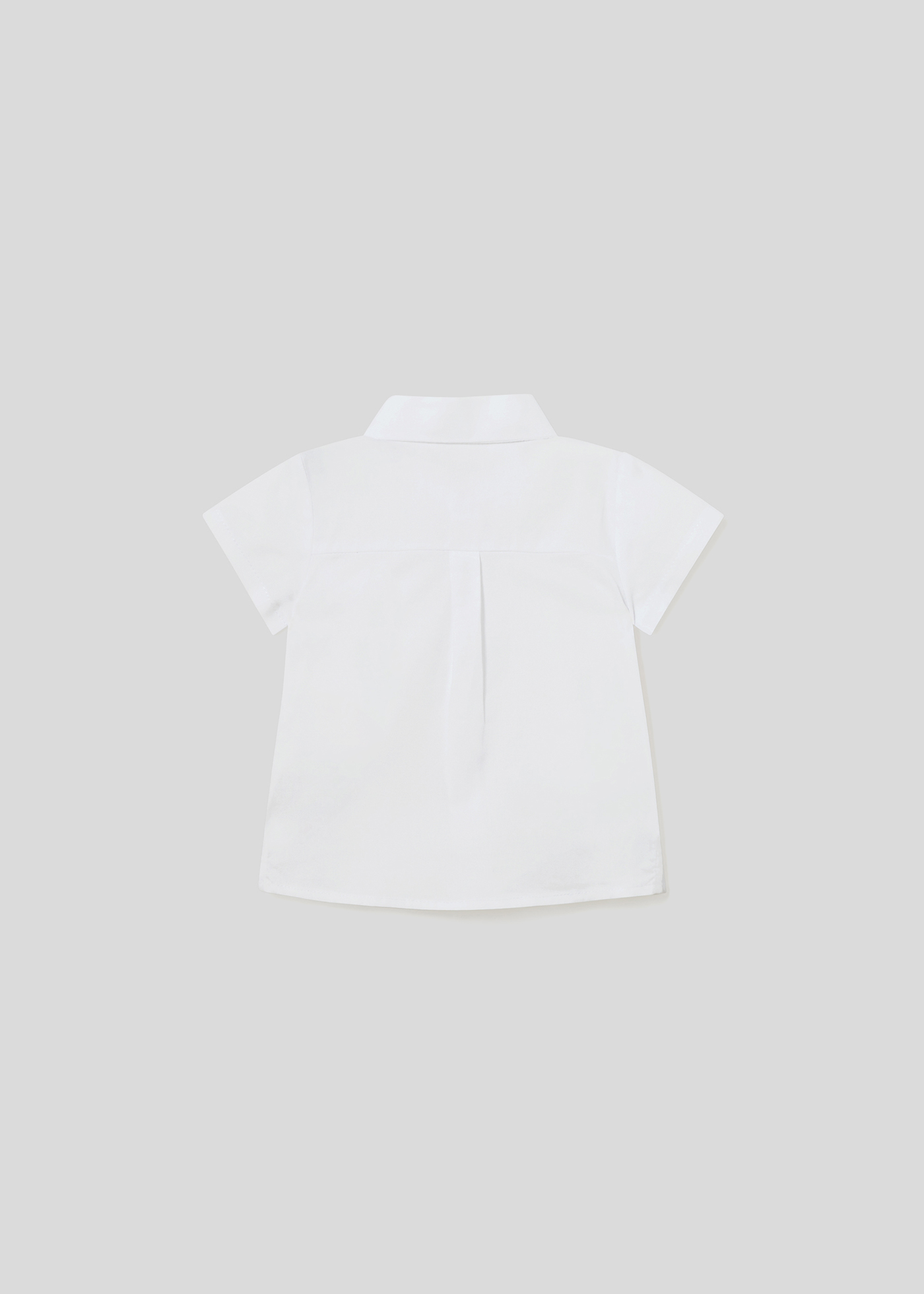 Camisa Oxford de bolso para recém-nascido