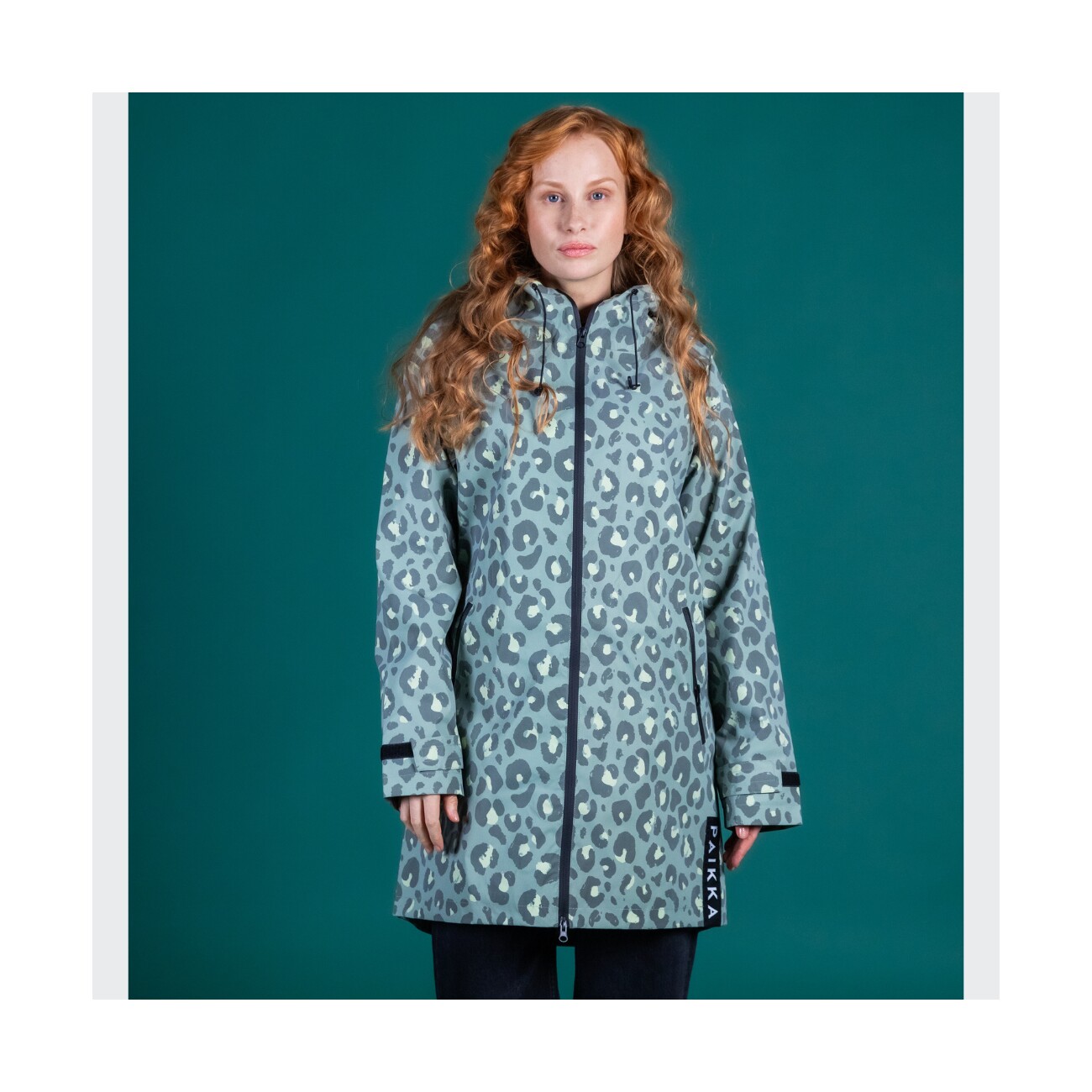 Paikka Regenjacke Green Leo