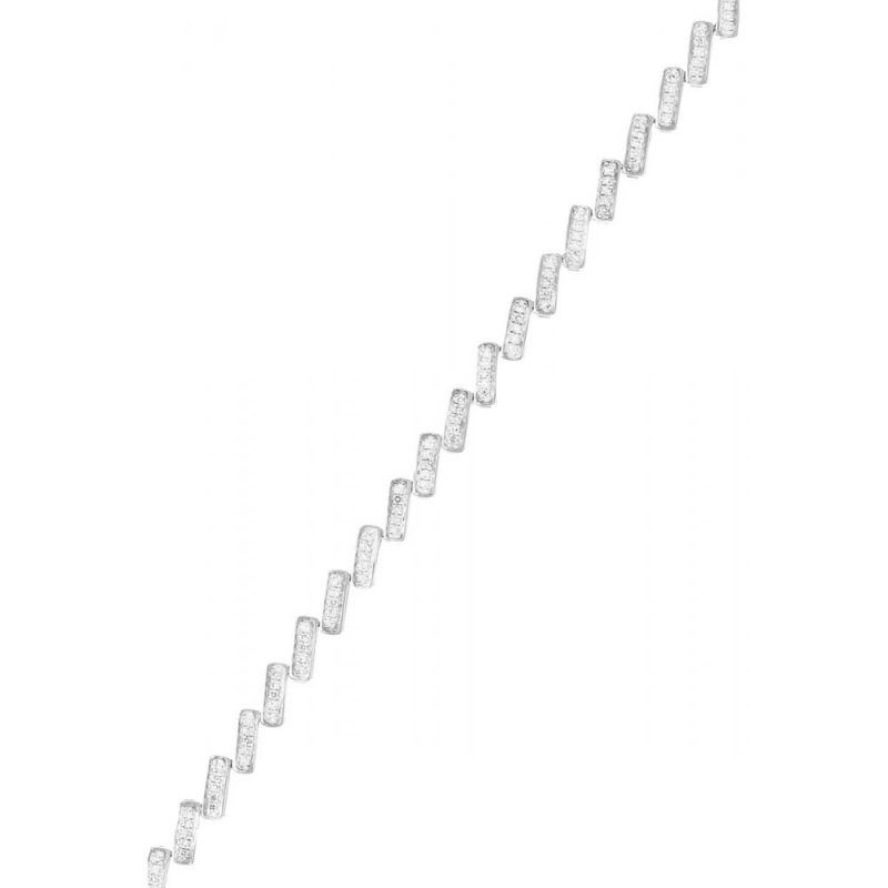 Bracelet Or Blanc et Diamant