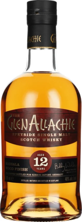 GLENALLACHIE 12 YEARS MARSALA WOOD FINISH 70CL
