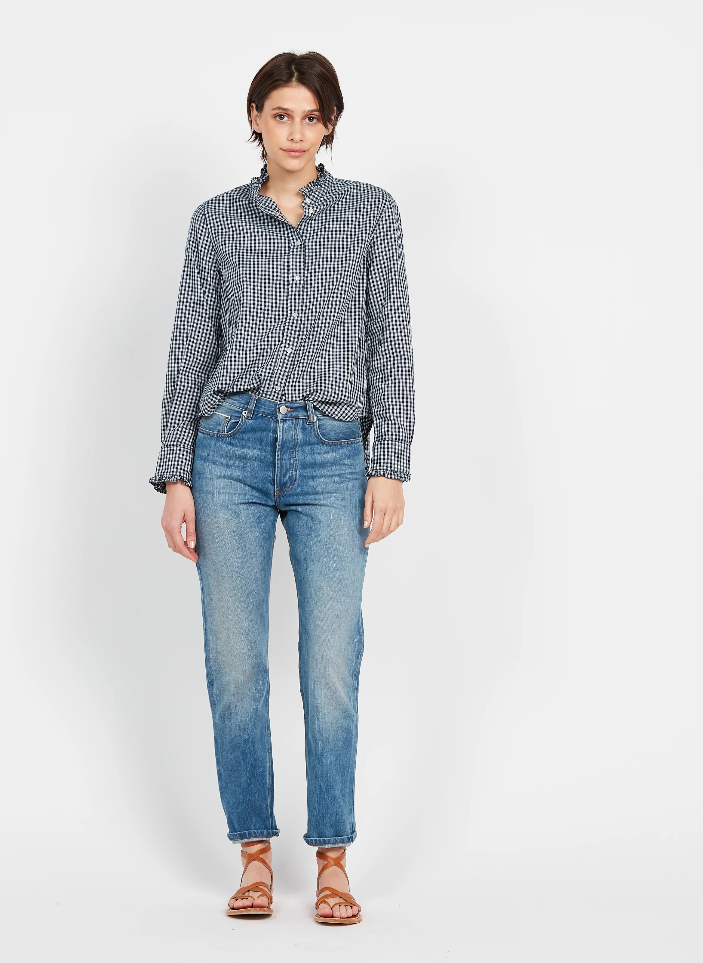 GABY VICHY - Chemise en coton | Multicolore