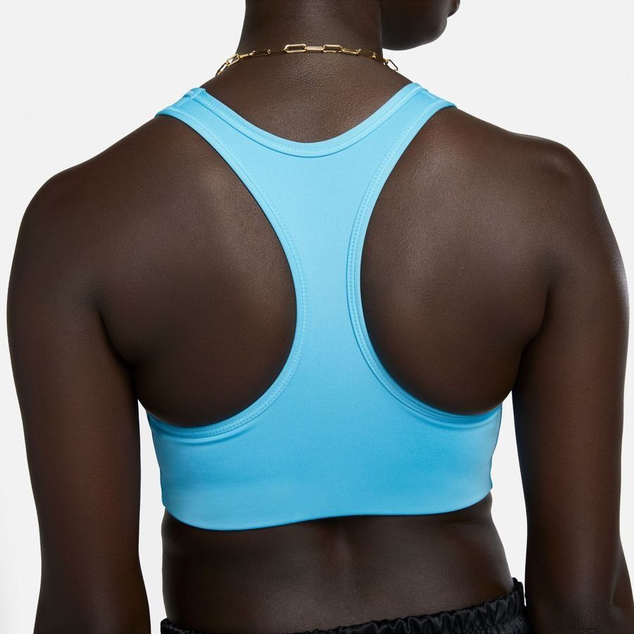 Nike Swoosh Brassière - Bleu/Blanc