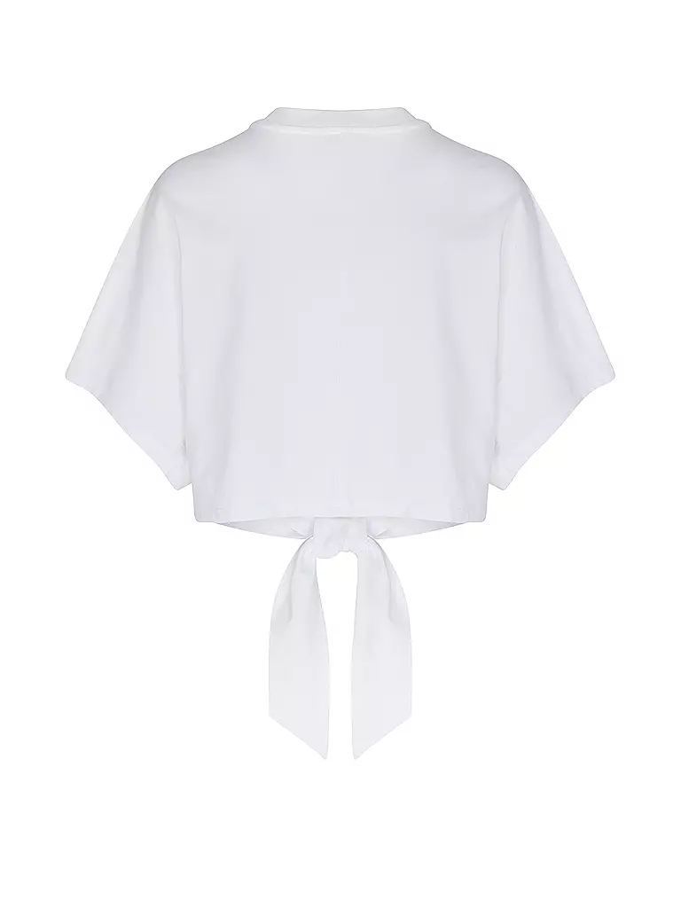 CLOSED T-Shirt Cropped Fit  weiss