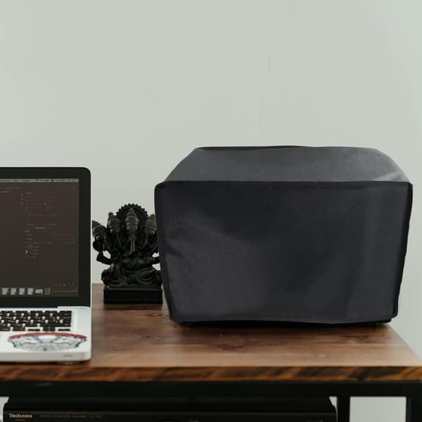 INF Skriverdeksel Støvdeksel - 53.2x42x35cm - Svart Oxford Stoff Beskyttelsesdeksel for 3D-skrivere