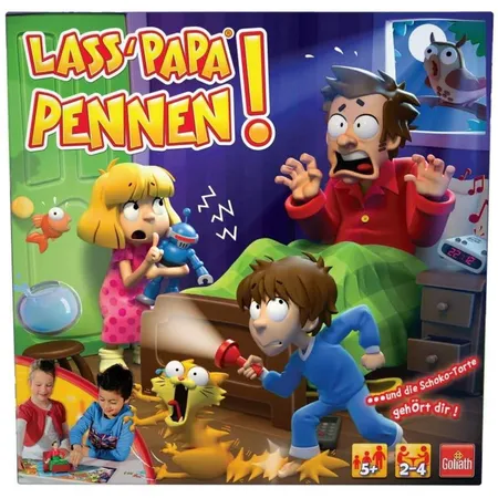 Goliath Toys Kinderspiel Lass Papa pennen