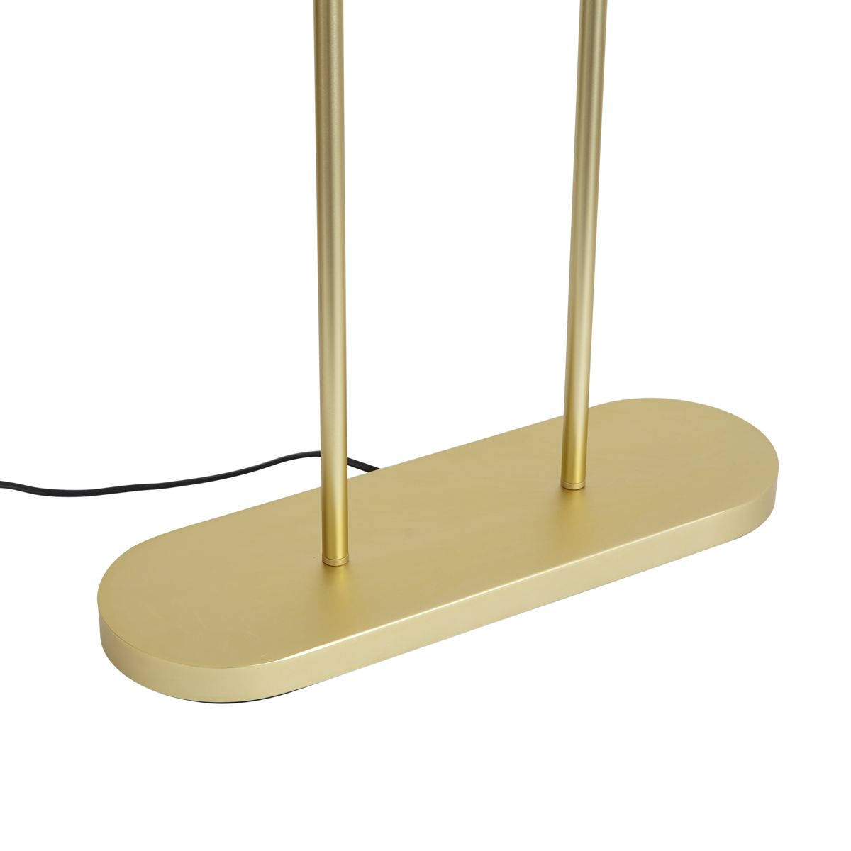 Moderne vloerlamp messing - Thijmen