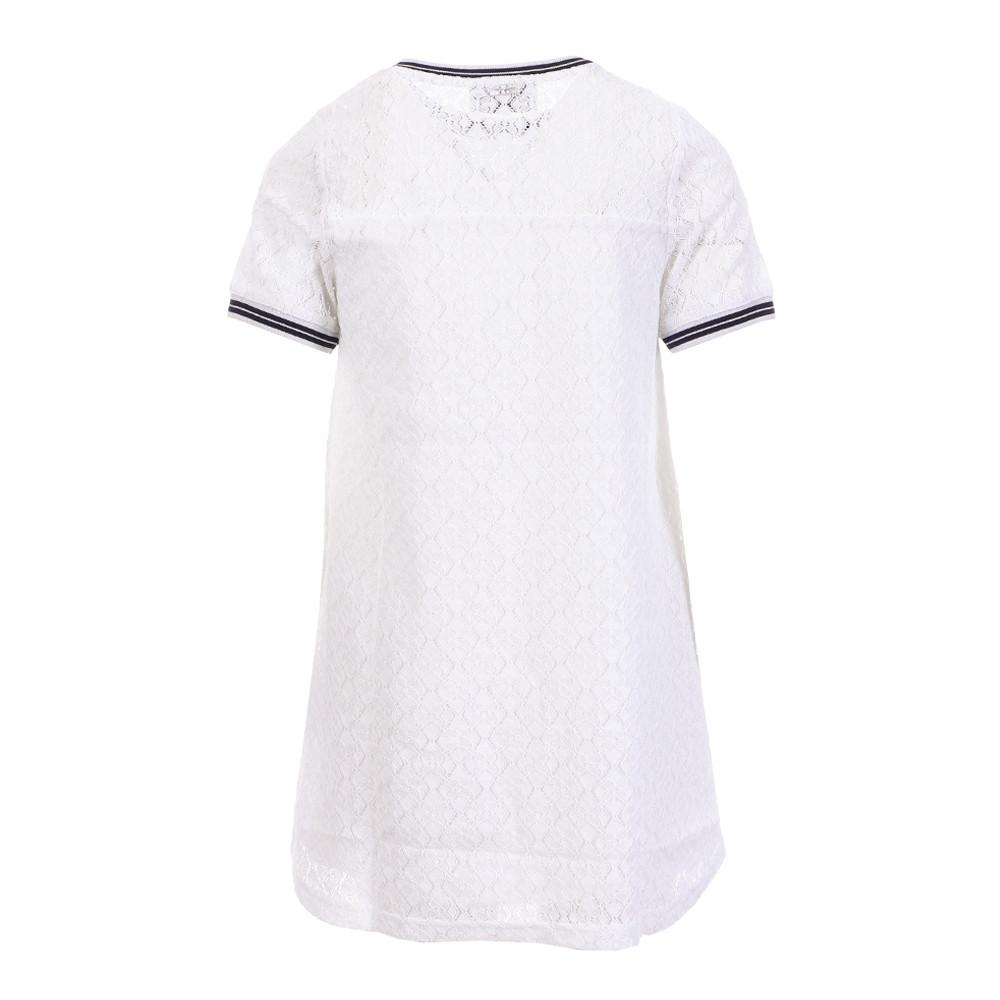 Teddy Smith Robe Blanche Dentelle Fille Teddy Smith Ribu