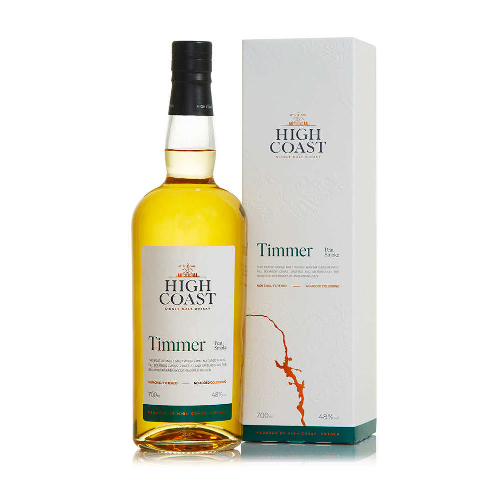 High Coast Timmer - single malt whisky suédois 48%